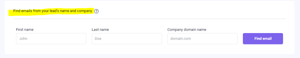 Snovio Email Search