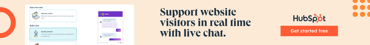 Live chat Hubspot